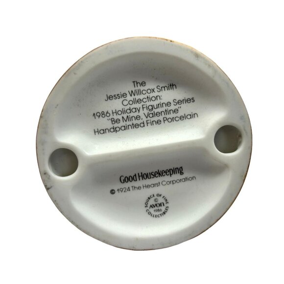 Jessie Willcox Smith Be Mine Valentine 1986 Avon Figurine Vintage Collectible - Picture 6 of 8